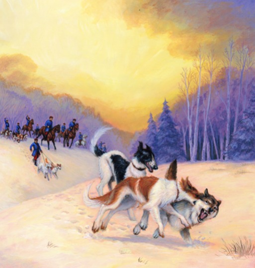 Little Lions, Bull Baiters and Hunting Hounds written and illustrated by Jeff Crosby and Shelley Ann Jackson for Tundra Books