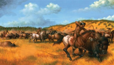 Harness Horses, Bucking Broncoes and Pit Ponies written and illustrated by Jeff Crosby and Shelley Ann Jackson for Tundra Books