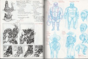 sketchbook by Jeff Crosby